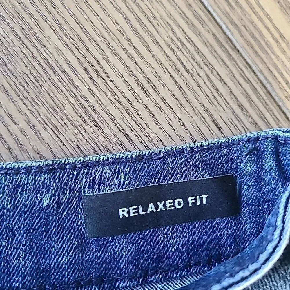 Judy Blue Relaxed Fit Jeans‎ 26 Blue Medium Wash Speckled Mid Rise Ankle Denim - Picture 8 of 9